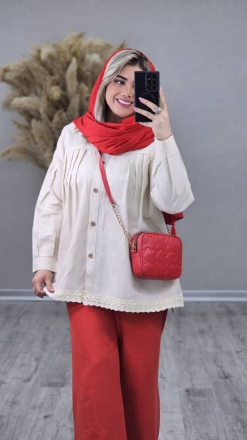 مانتو لینن کد 08027