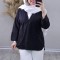 شومیز یقه سفید کد 07096